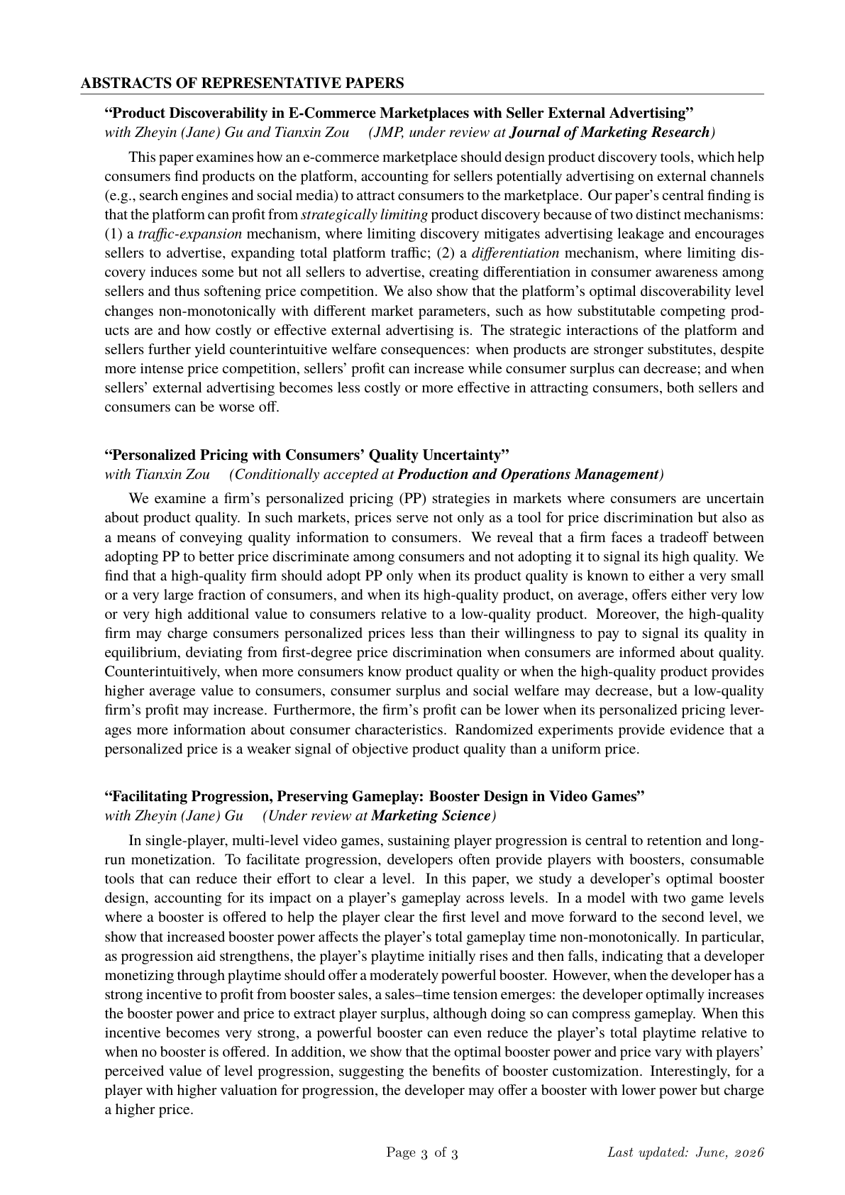 Guangzhi Chen CV page 3